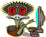 Pic of Emu Typing