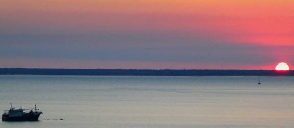 Pic of Darwin Harbour Sunset