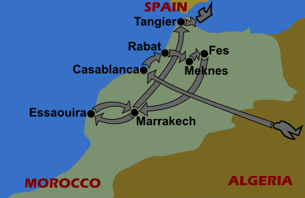 Pic of Map of Morocco